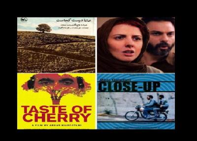 100 فیلم غیرانگلیسی برتر تاریخ سینما، 4 فیلم ایرانی در فهرست