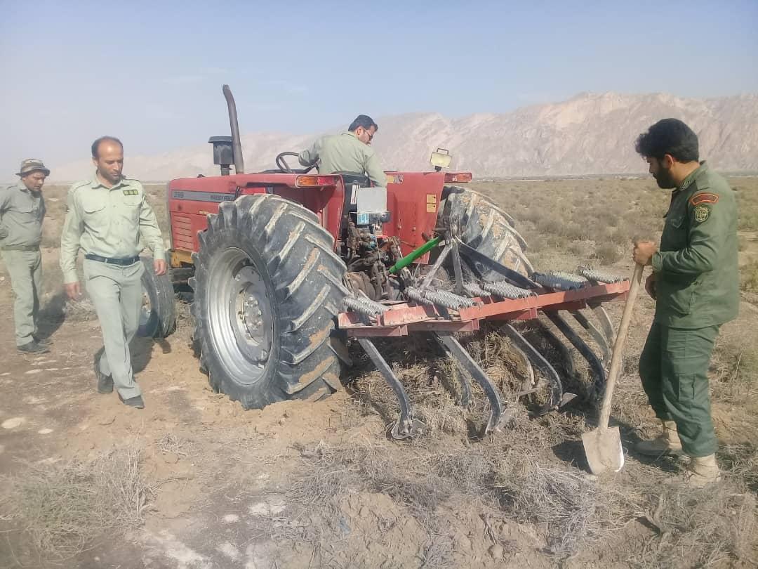 تله های زنده گیری پرنده هوبره در استان بوشهر تخریب شد