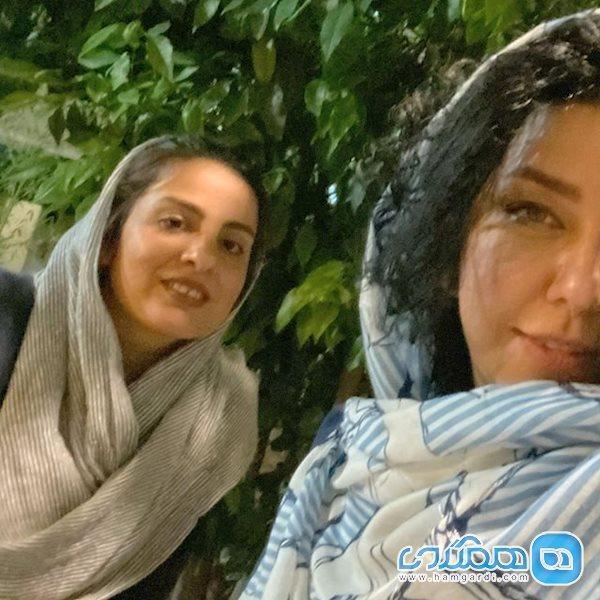 پریچهر قنبری و دوست آرتیستش عکس پریچهر قنبری و دوست آرتیستش