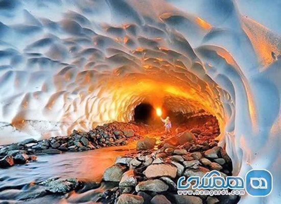 حادثه ای دردناک در غار یخی چما